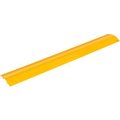Vestil Extruded Aluminum Hose & Cable Crossover, Yellow, 48" x 7-1/8" x 1-1/16" HCR-48-Y